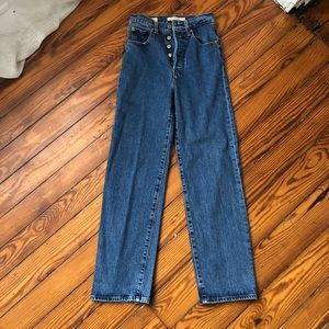 Levi’s Ribcage Straight jeans